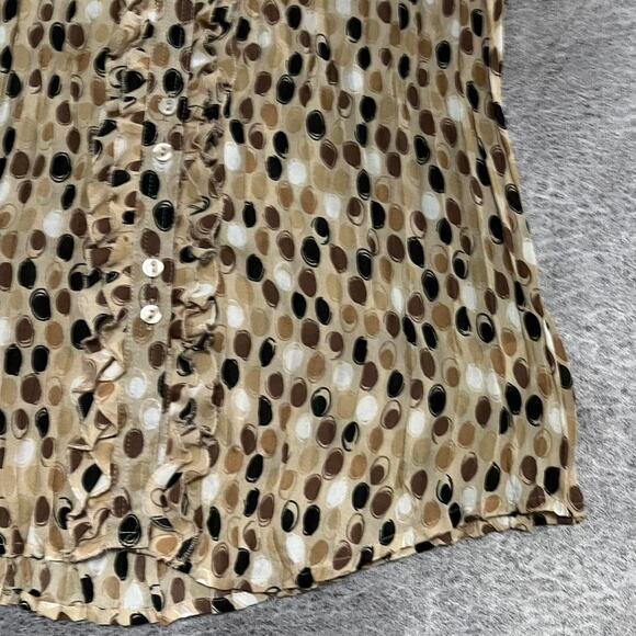 Sunny leigh ruched button up top - Picture 3 of 6